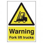 Warning Fork Lift Trucks A5 S/A HA23851S