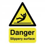 Danger Slippery Surface A5 S/A HA16451S