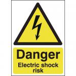 Danger Electric Shock Risk A5 S/A