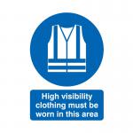 hi-vis clothing must be worange A4  pvc