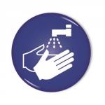 Safety Sign Wash Hands Symbol 60mm RDS10