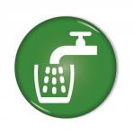 Safety Sign Drinking Water Symbol 60mm