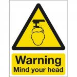 Mind Your Head 200x150mm S/A W67A/S