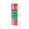 Carbon Dioxide 280x90mm PVC F103/R