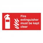Fire Exting Must 100x200mm S/A F79A/S
