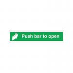 Push Bar To Open 75x600mm S/A E14C/S