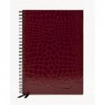 Silvine A5 Twin Wire Croc Skin Brg Pma5M