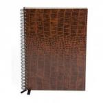 Silvine A5 Twn Wire Croc Skin Tan Pma5Tn
