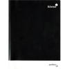 silvine A4 plus perfect bound notebk blk