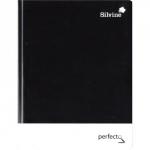 Silvine A5plus Perfect Bound Notebk Black