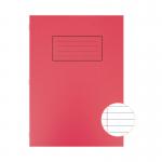 silvine A4  exer book 80pp ftm red