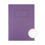 silvine A4  exer book 80pp ftm pur