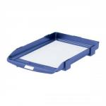 Rexel Agenda Classic 35 Letter Tray Stackable Internal W382xD246xH35mm Blue Ref 25201