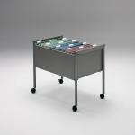 Suspension Filing Trolley for 100 Files Grey