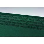 Rexel Crystalfile Classic Suspension File Manilla V-base 15mm A4 Green Ref 78045 Pack of 50