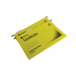 CrystalFile Standard FC Yellow Pack of 50
