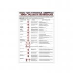 Health Hazards in Workplace Poster PG23
