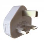 urban 3pin usb wall charge White  upacusb01