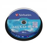 Verbatim CD-R DatLf Plus 52X Spindle10