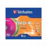 Verbatim DVD-R 16X NoPrnt Slim P5  43557