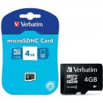 Verbatim Micro SDHC 4Gb Navy 44002