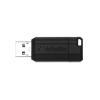 Verbatim Pinstripe USB Drv 16G Black  49063