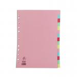 A4  manilla divider 15part multi