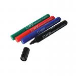Permanent Marker Bullet Assorted Pack of 4