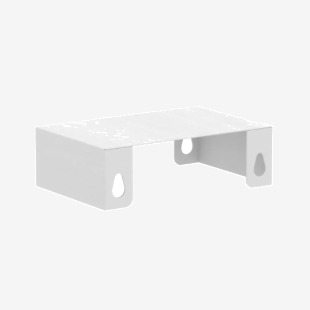 Air Back-to-Back Linking Bar Silver for 1800mm Desks HA03085