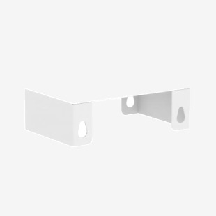 Air Back-to-Back Linking Bar White for 1800mm Desks HA03086