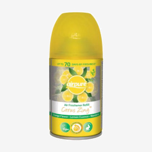 AirPure Citrus Zing Freshmatic Compatible Refill 250ml - PACK (12) NWT998P
