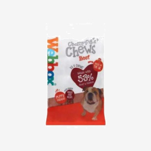 Webbox Prime Chomping Chews Beef 200g - PACK (10) NWT5591P