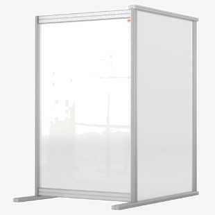 Nobo 1915498 Premium Plus Desk Divider Extender 600x1000mm Acrylic 31132J