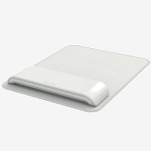 A sleek and modern mouse pad from ACCO Brands, the Leitz Ergo Mouse Pad features an adjustable wrist rest in a light grey color. The smooth surface provides the perfect glide for your mouse, while the ergonomic design supports your wrist for comfortable use.