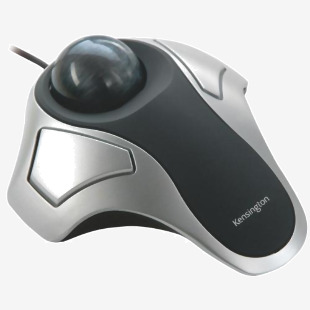 Kensington Orbit Wired Optical Ergonomic Trackball Mouse - Space Grey 64327EU