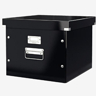  Leitz Click & Store Suspension File Box, A4, Black 60460095