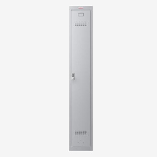 Phoenix PL Series PL1130GGE 1 Column 1 Door Personal locker in Grey with Electronic Lock PL1130GGE