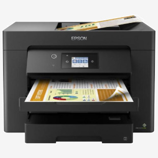The Epson WorkForce WF-7830DTWF multifunction inkjet printer captures crisp, detailed images and text in vibrant A3 color. With its sleek design and intuitive controls, its a practical choice for any office setting.