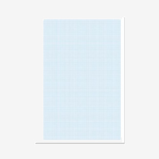 RHINO A4 Graph Paper Unpunched 1000 Pages 500 Leaf 1:5:10 Graph Ruling VGP090-0-6