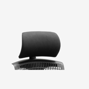 Flex Headrest Black Shell Black Fabric OP000053