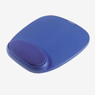 The ACCO Brands Mouse Mats Kensington Mouse Mat Pad with Wrist Rest Foam Blue 64271 features a sleek and modern design. The vibrant blue color adds a pop of color to any workspace. The built-in wrist rest offers comfort and support for long hours of computer use.
