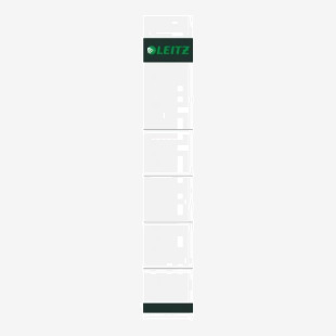 Leitz PC 50mm Printable Lever Arch File Card Spine Labels (Pack of 10) 16080085
