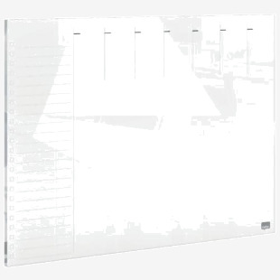 Nobo Glass Weekly Planner Whiteboard 430x560mm White 1915602