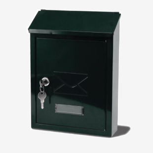 Compact post box - Black 387002