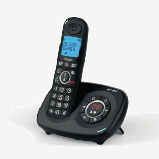 Cordless telephone with answer phone and call block - single phone 429760
