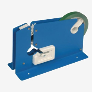 Bag neck tape sealer with trimming blade 388954