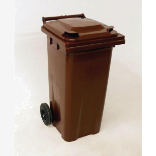 Wheelie bins 140L Brown 394466