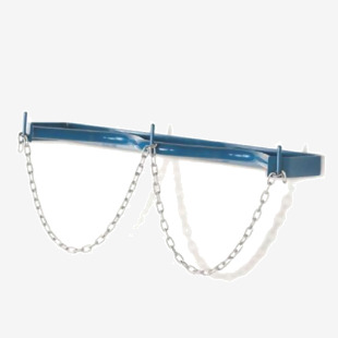 Gas cylinder wall brackets 405663