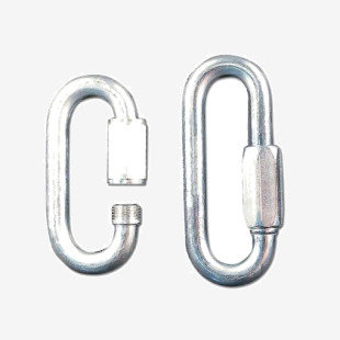 Zinc plated quicklinks, 14.5mm opening 323933