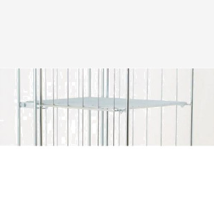 A frame roll containers - removable wire shelf 306495
